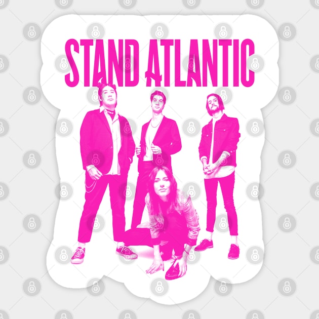 Stand Atlantic Band Sticker by partikelir.clr
